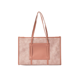 Classic Tote Bag with Zip Closure