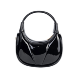 Glossy Hobo Handbag
